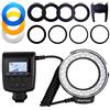 BEPM Luce Ad Anello Ring Light Lampeggiatore Rf-550D Per Flash Macro Anello Led 48Pcs Con Anello Adattatore 8 / Diffusore Flash 4