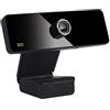 UOHUFIDABFD 720P HD Black Computer Camera with Mic Clip USB Driver Free Web Camera Supports Mainstream Operating SystemsLaptop Or Desktop