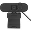 Topiky Webcam 4K, Webcam HD con Messa a Fuoco Automatica con Microfono, Videocamera per Computer USB Regolabile con Copertura per la, Webcam USB Plug and Play per Videochiamate