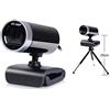 HSQMA Webcam Microfono Full HD 1080p, Auto-Focus, USB, Treppiede InclusoEffetto Adesivo Magico, Correzione Automatica Della Luce, For Videochiamate，giochi，laptop，conferenze ( Color : 1080P Black Tripod )