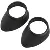 Generic Protezioni Oculari in Gomma Lunga Durata per Strumento Oculare per Microscopio Diametro Interno 27 Mm Copri Oculare 2 Pezzi, Comodo da Trasportare