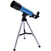 Generic Telescopio per Bambini, Telescopio rifrattore astronomico da 50 mm per Adulti Telescopio per Principianti con Treppiede Buon Partner per Vedere Luna e Pianeta, per Interni/Esterni good