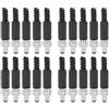 Hyuduo 20pcs DC Mash Plug with Lock, Dispositivi di Saldatura per Lettori Multimediali, Lettori MP3 e Altro Ancora