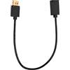Generic Cavo di Interfaccia Multimediale Ad Alta Definizione, Cavo Esteso HD, Trasmissione Efficiente da 18 Gbps 3840 X 2160 per i Viaggi (0,3 m)