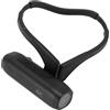 Pongnas Fotocamera Indossabile da Testa, 4K 60FPS 42MP EIS 120° Grandangolare, Videocamera con Controllo APP per Sport con Video Stabile, Ricarica Rapida di Tipo C, Condivisione