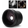 GOWENIC Obiettivo fisheye da 52 mm 0,25x con obiettivo macro rimovibile, per tutti gli obiettivi della fotocamera da 52 mm, fotocamere DSLR SLR