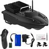DIGNIFE Telecamera subacquea per la pesca, Telecomando wireless Bait Bait Boat Fishing Feeder Finder Device 430-540 Yards Range remoto(Double-EU Plug)