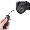 VBESTLIFE Controllo Telecomando Cablato per DSLR, Cavo di Rilascio Dell'otturatore Rs 60E3 1M con Mezza Pressione Focus, Compatibile con 500D 450D 700D 650D 550D 60D 600D 100D 1200D