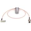 SZRMCC DIN1.0/2.3 Maschio a BNC Femmina RG179 75ohm HD SDI Cavo coassiale per Videocamera 4K Monitor Registratori Destro Angolo DIN 1.0/2.3, 80 cm)