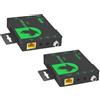 Monoprice Blackbird 4K60 - Extender HDMI 70 m tramite un singolo cavo Ethernet CAT6/6a, HDMI 2.0b e HDCP 2.2, latenza zero, estrazione audio, 18 Gbps