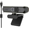 MALSSE Webcam biometrica WindowsHello con risoluzione 1080P e faccia sblocca la webcam USB