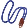 TOPINCN Tracolla per Fotocamera, Design Cilindrico Unico, Tracolla per Fotocamera, Giunto in Pelle di Vacchetta Leggera, Morbido e Confortevole per il Campeggio all'aperto (Blu)
