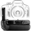 CELLONIC Impugnatura Batteria compatibile con Canon EOS 77D, 800D, BG-1X | Per LP-E17 Batterie, Impugnatura verticale progettata per un comfort di ripresa prolungato per Canon EOS 77D, 800D, BG-1X