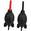 DIYEAH Soffiatore D'aria in Silicone per Pulizia Fotocamera 2 Pezzi Potente Flusso D'aria Rosso per Tastiere e Obiettivi