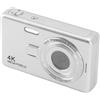 Tonysa Fotocamera Digitale, Videocamera 12MP 1080P con Zoom 16X, Schermo TFT da 2,4 Pollici, Fotocamera per Bambini con Funzione AF, Conto Alla Rovescia per Vacanze, Lauree, Matrimoni