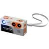 Generic G9 Dual-Lens 4K Thumb Camera - 500W Pixel Mini Pocket con filtri, fotocamera portatile per studenti da viaggio, schermo da 2,9 pollici, tipo C (scheda di memoria non inclusa) (grigio)