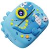 THINCAN Fotocamera 1080p per bambini con due fotocamere e funzione di riproduzione MP3 Stampe termiche con motivo dinosauro