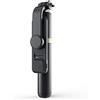 Generic Hanzete - Bastone per selfie con telecomando BT wireless, in lega di alluminio, multifunzione, portatile, con luce di riempimento, per selfie e foto di gruppo, streaming live e video