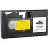 POXZSFX Adattatore per cassette VHS C Adattatore per cassette Convertitore per lettore di nastri Supporta varie conversioni da VHS-c o da videocassette VHS a accessori