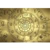 YongFoto 2,1 x 1,5 m Steampunk Tema Sfondo Twisted Clock Face Magic Repeat Surreale Spirale Orologio Fotografia Sfondo Stile Nostalgia Novità Design Artistico Decorazione Festa Banner Photo Studio