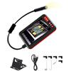 TECKEEN Fotocamera endoscopica da 8 mm con luce, cavo da 2 m periscopio digitale palmare con schermo LCD a colori da 4,3 pollici