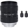 Fafeicy Obiettivo Attacco C da 12 MP per Fotografia, da -20 ℃ a +60 ℃ Apertura Manuale Alta Risoluzione F2.8 Grandangolo da 25 Mm Adatto per Uso Industriale