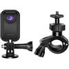 FACAIIO Mini fotocamera 2K: Action Cam impermeabile indossabile con display TFT da 1,44 pollici, video 1080p, registrazione in loop per animali domestici da viaggio