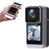 Generic Action Camera 4K UHD, Obiettivo Grandangolare da 20 MP 140° con EIS a 6 Assi, Custodia per Immersioni Subacquee, Snorkeling, Surf