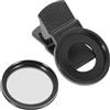 Gadpiparty 2pezzi Cpl Per Smartphone Ultra Con Clip Riduce Luce e Movimento Per Fotografie Professionali Adatto Telefono e Macchine Digitali