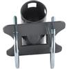 VELATEMOR Staffa Regolabile per Tubo Antenna in Acciaio Inossidabile per Antenne Paraboliche, Adattatore di Montaggio a Forma di U per, Yacht, 1 Staffa per Tubo Antenna