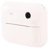Vikye Camera Digitale Stampata Istantanea, Fotocamera Istantanea da 48 MP 1080p con Zoom 6x e Lettore MP3, per la Stampa Fotografica e Regali Creativi (Beige)