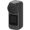 Generic Action Camera, videocamera sportiva 4K, magnetica, tascabile, per viaggi, ciclismo, moto, vlogging, mini cam portatile per blogger e amanti delle attività all'aperto