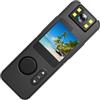 mophrati Telecamera 360 Wifi LED Luce di riempimento Onekey Video Photography Type-C Ricarica Immagine HD 1080P Videoregistratore per telecamera Wi-Fi a 360 °