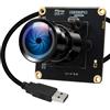 IFWATER Starvis - Modulo per webcam USB 0.0001Lux Ultra Low Light H.264 HDR 1080P Security Webcam modulo con obiettivo grandangolare 110° Plug and Play per Linux Windows Raspberry Pi