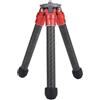 VBESTLIFE Treppiede da Tavolo, Leggero in Fibra di Carbonio in Lega di Alluminio con Vite 1/4 3/8, Supporto per Treppiede da Tavolo per Telefono con Fotocamera