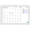 CFTGIW WiFi Smart Calendar Touchscreen da 15,4 Pollici Cornice Digitale per Foto Programma Familiare Pianificatore dei Pasti Tabella dei Dazi (Spina europea)