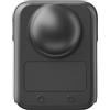 EXQIOUR Custodia protettiva in silicone per fotocamera 360 - Custodia protettiva antiurto per tutto il corpo, accessori di ricambio in silicone