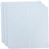 Gatuida Set 3 Tessuti in Microfibra Blu per Pulizia Occhiali e Telefono, Tessuto Resistente all'Usura Alta Assorbenza per Lenti, Schermi e Obiettivi Fotografici