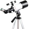 DYBHSD Telescopio astronomico HD Treppiede protetto Potente telescopio monoculare spaziale terrestre Osservazione della luna vision