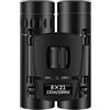 Gcroet Binocolo compatto 8x21 Binocolo pieghevole per adulti Bambini HD Bak4 Ottica Lenes Mini telescopio per birdwatching, concerti d'opera, viaggi, escursionismo, attività all'aperto..