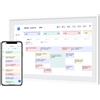 Jectse Cornice per Foto WiFi da 10,1 Pollici, Calendario Digitale Intelligente con Touchscreen, Organizer Familiare per Faccende Domestiche, Piani Pasto, Gestione delle attività, (Spina europea)