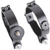 Generico Telescope Tube Rings, 1 paio di anelli for tubi telescopici, compatibili con il telescopio astronomico Celestron 80DX/80EQ(80EQ)