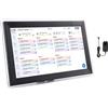CFTGIW Organizzatore della Famiglia Smart Famiglia Smart Calendar Digital Calendar WiFi da 15,6 Pollici con Telaio di Foto e Galleria D'arte per L'app IOS (Spina europea)
