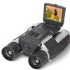 MXXHFC Fotocamera digitale 1080p 2.0 Lcd 12x32 Hd Binocolo nero Telescopio pieghevole con fotocamera digitale incorporata Nuovo Full Hd (8 GB)