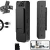 QYDZR Nuova telecamera Proficiencyi HD 1080p con riduzione del rumore, altamente nascosta, 1080x1920P, rotazione di 180°, grandangolo 90-100°, riprese multi-angolo(Wifif version,32G)