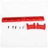 Generico Dovetail Guide, Set di piastre di montaggio a coda di rondine da 335 mm, kit di barre, maniglia for telescopio, compatibile for Celestron C8/8SE/C8HD(Red)