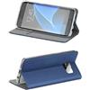 LMobile Smart Book Custodia A Libro Poket Silicone Flip Cover Case Colore Blu Per Samsung Galaxy S21 Fe 5g, Sm-g990