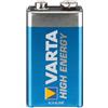 Varta High Energy 4922 - Batteria alcalina, 9 V, confezione da 1