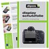 dipos 2x Pellicola Protettiva opaca per Canon EOS 5D Mark IV | Antiriflesso, riduce i riflessi, si adatta perfettamente, ultra sottile, antigraffio, senza bolle, anti impronte, autoadesiva