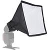 Generico DIFFUSORE SOFTBOX 15X17CM diffuser per FLASH esterno bounce stoffen compatibile con CANON SPEEDLITE NIKON SPEEDLIGHT SB-5000 SB-500 SB-700 SB-900 SB-910 SB700 SB900 SB910 SB500 SB5000